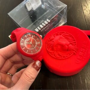 Versace Red Women's Watch